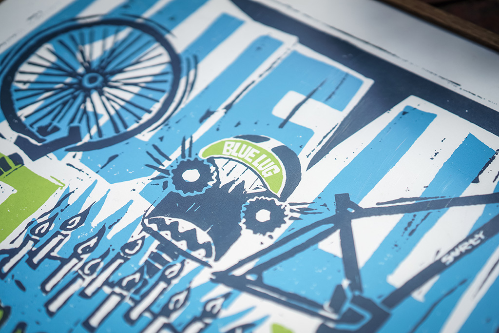 Blue Lug 10 Year Art Work by SURLY.